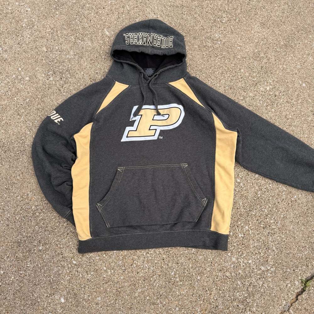 Vintage Purdue Big Logo Hoodie 90s colosseum This...